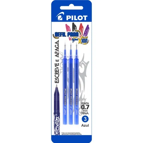 RECARGA PARA ESFEROGRAFICA APAGAVEL AZUL