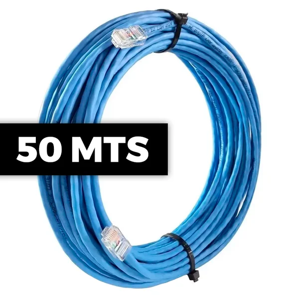 MONTAGEM DE CABO DE REDE CAT6 POR MT