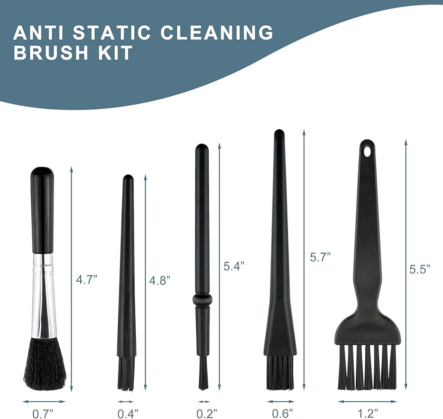 KIT 5 PCS PARA LIMPEZA TELEFONE POEIRA