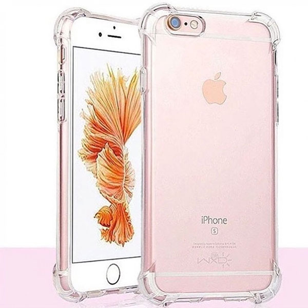 CAPAS IPHONE 6/6S 2 PCS TRANSPARENTE DESENHO ANIMADO