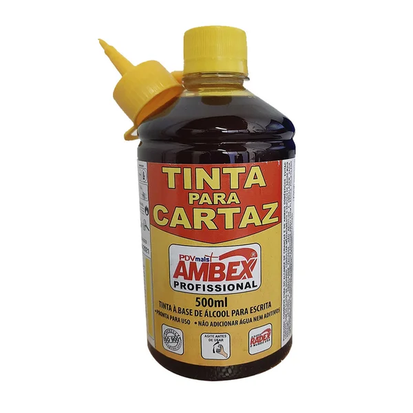 PINTURA DE CARTAZ 500ML AMARELO