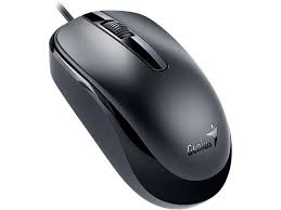 MOUSE COM FIO GENIUS DX-120 PRETO