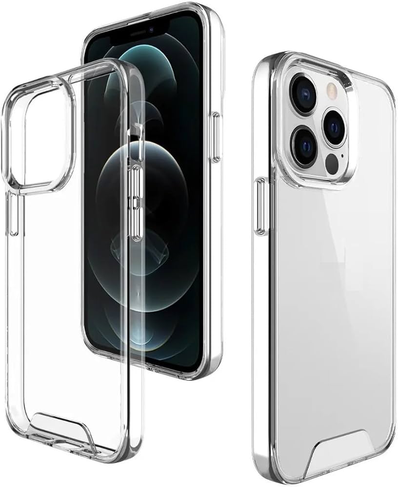 CAPA DE IPHONE 16 PRO MAX TRANSPARENTE SPACE TPU