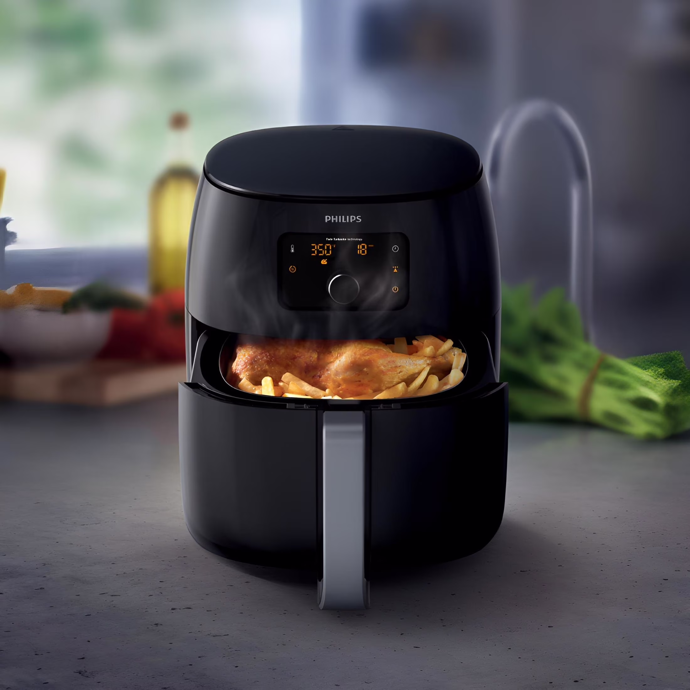 AIR-FRYER XXL PRETA