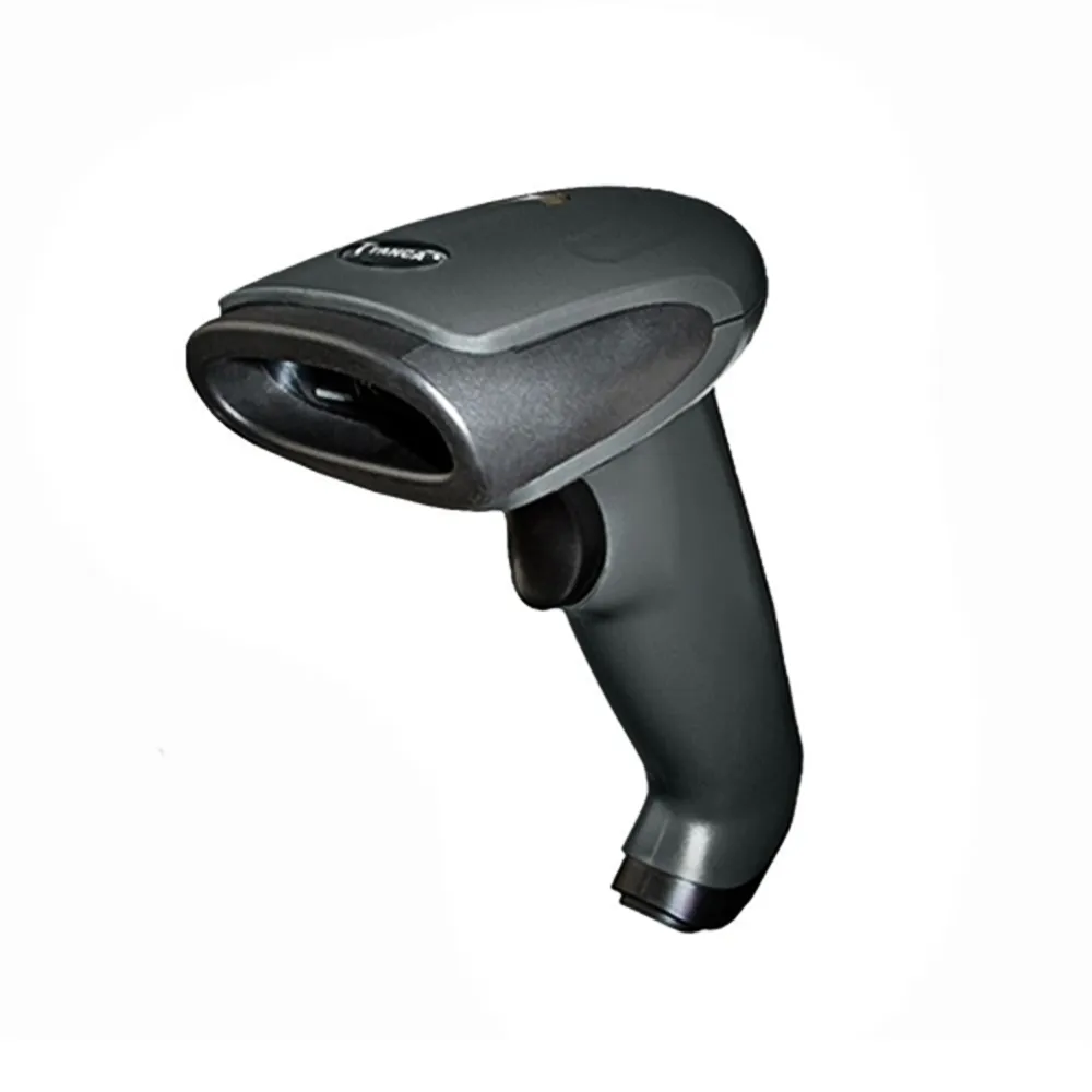 LEITOR DE CODIGO DE BARRA HZTZ CINZA E PRETO