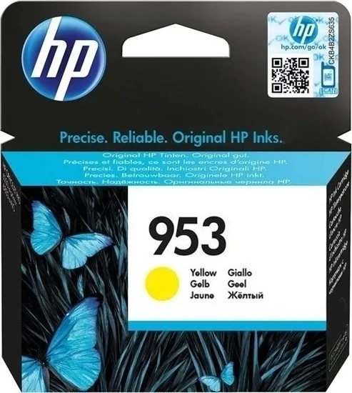 TINTEIRO HP 953 AMARELO