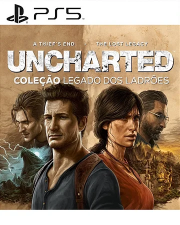 JOGO DA PS5 UNCHARTED