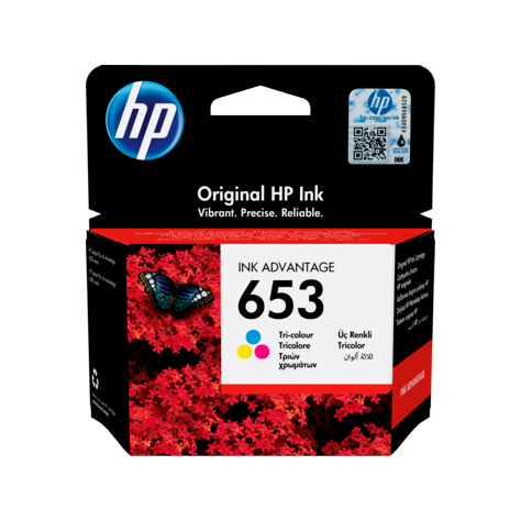 TINTEIROS HP 653 A COR 