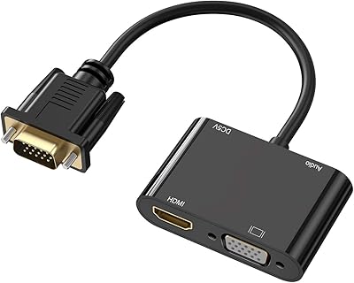 ADAPTADOR VGA TO HDMI/VGA 2K